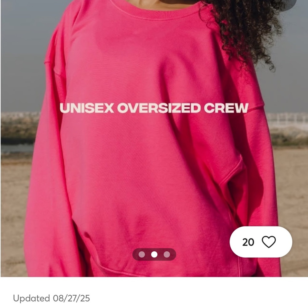 Daily Drills Magenta sweat set XS/S